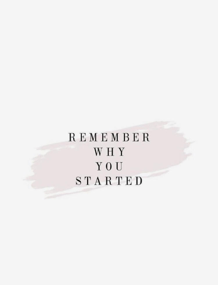 finding your why blog